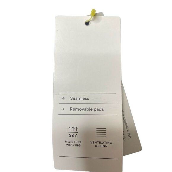 All In Motion Active Sports Bra Women's XXL 2XL Gray Wicking Racerback Stretch - Picture 11 of 15